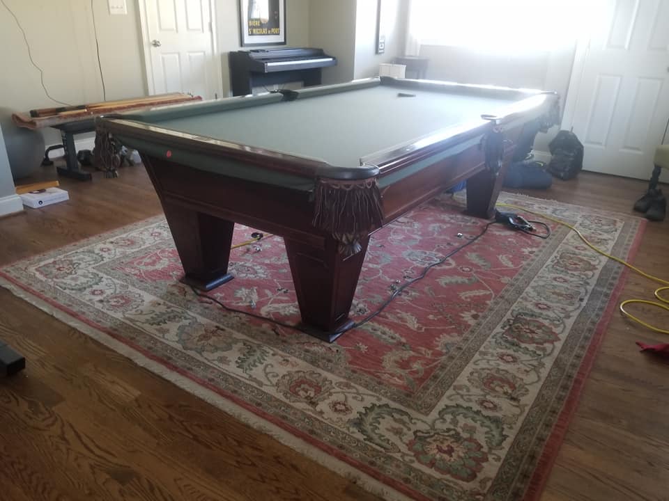 8′ Brunswick Ventura 5 Professional Billiards Raleigh NC